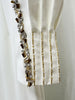 High Street Designer Vestido Women's Diamonds Beaded Cape Sleeve Floor Length Maxi Long Dress