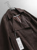 Solid-color Loose Elegant Turn-down Collar Double-breasted Mid-length Trench for Women Autumn Jackets