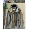 Spring Autumn Korean The Design Sense Niche Loose Casual Hem Drawstring Waist Hooded Windbreaker Female Long Coat Lady Top