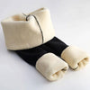 Fleece Lined Thermal Leggings Women Winter Leather Label Tights High Stretch Warm Fleece Lined Pants Outdoor Wear Cold Weather