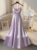 Pearl Strap Satin Slip Retro Dress Women's Elegant Solid Color Dress Strap Handmade Beaded Waist Collection Satin Gilded Dresses