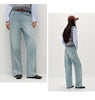 Women Jeans Wide Leg Slight Flare HighWaist Fit Elastic Back Waist Soft Touch Winter Denim Fabric Everyday Style