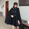 Autumn Winter Plus Size Women Coat Woolen Cloth Cloak Loose Overcoat Female Manteau Femme Hiver Oversize