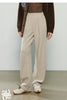 Women's Casual Pants Winter Cashmere-like Fleece-lined Tapered Thick Warm Trousers