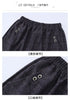 Korean Women Vintage Slim Pants Spring Autumn Streetwear Elastic High Waist Stripe Plaid Straight Casual Trousers