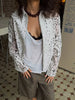 Leopard Printed Faux Fur Women's Coats Slim Lapel Single Breasted Full Sleeve Coat Autumn Winter Lady Warm Jackets