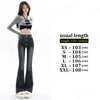 Winter Warm Women Jeans Cotton Denim Flare Pants Elastic Force Vintage Streetwear High Waist Slim Denim Harajuku Trousers