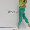 Pleated Basics Ankle-Length Pencil Pants Women Causal Sports Pants