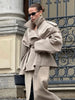 Women Kahkai Lapel V-neck Belt Trench Coat Lace Up Full Sleeve Button Short Thin Windbreak Lady Daily Street Outerwear