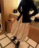 Casual Loose Jogger Bloomers Pants Women High Waist Trousers Female Loose Pleated Bloomers Pants Streetwear