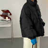 Women's Jacket Korean Version Stand Collar Short Cotton-padded Jacket Thickening Warm Parkas Winter Vintage Coat