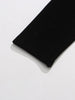 Solid Spliced Sequins Temperament Dresses for Women O Neck Long Sleeves Patchwork Bead Split Dress Female