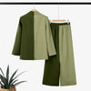 Women Blazer Suit Autumn 2 Piece Sets 2PCS Office Outfits Long Sleeve Blazer Wide Leg Pants Sets Tracksuit