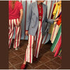 Women Jeans Straight Stripe Button Detail Jeans Female High Waist Loose Curved Wide Leg Denim Pants Vintage Casual Outfit Ladies