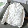 Autumn Winter Parkas Women Jacket Korean Loose Casual Lightweight Warm Cotton Padded Jackets Female Overcoat