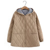 Oversized 7XL Cotton Jacket For Women's Autumn Winter Loose Casual Hooded Coat Female Thicken Cotton-padded Parkas Overcoat