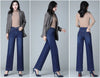 Winter Jeans for Women Velvet Warm Wide Leg Jeans Ladies Stretch Denim Pants Straight Trousers Fleece Cold Jean Mujer