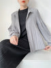 Spring Women's Short Trench Coat Stand Collar Loose Casual Loose Single Breasted Lantern Sleeve Jacket 2DB6686
