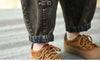Artistic Retro Embroidered Jeans Women's Wear Spring Autumn Loose High Waist Elastic Denim pants Female Casual Trousers