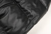 Winter Parka Coat Women's Jacket Thick Warm Women Black PU Leather Coats Women Elegant Zipper Faux Leather Jackets Tops