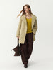 Winter Women's Commute Stand Collar Direct Down Fill Trench Style Down Puffer Coat Warm Thick Quilted Outerwear