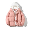 Women's Winter Oversize Jacket Down Cotton Padded Coat Female Loose Casual Overcoat Female Hooded Short Parkas
