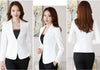Spring Autumn Women Suit Jacket Korean Slim Short Casual Blazers Female Temperament Solid Color Suit Top