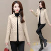 Autumn Winter Middle-aged Mother's Women Parkas Short Down Cotton Jacket Female Thin Loose Cotton Padded Parka Outwear