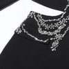 Hollow Out Patchwork Diamonds Blazers For Women Notched Collar Long Sleeve Spliced Button Temperament Blazer Female
