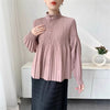 Spring Women's Short Trench Coat Stand Collar Loose Casual Loose Single Breasted Lantern Sleeve Jacket 2DB6686
