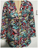 Elegant and Youth Blazer Spring Vintage Irregular Print Casual Woman Clothing High Street Lapel Blazer Woman Outerwears