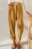 Customizable Corduroy Loose Straight Trousers Women Spring Autumn High Waist Casual Lady Oversize Loose Pants Suit Pants