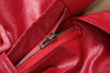 Crop Jacket Women PU Fall Wild Deep V-Neck Elegant Belt Buckle Zip Full Sleeve Streetwear Office Classic Coat