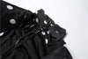 See Through Mini Dress Woman Turtleneck Mesh Full Sleeve Polka Dot Print Skinny Peach Hip Street Ruched Elegant Bodycon
