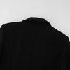 Elegant Lace Blazer Coat Women Office Lady Full Sleeve Single Breasted Jackets Autumn Black Casual Slim Coats