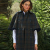 Elegant Cloak Double Breasted Long Coats Women Retro Lapel Double Side Loose Coat Female Autumn Winter Lady Outwear