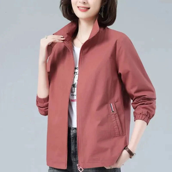 Spring Autumn Trench Female Coat Korean Short Windbreaker Women Jacket Casual Loose Ladies Outerwear Tops