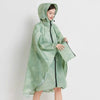 Big Size Women Leopard Raincoat Lightweight Rain Coat Poncho Ladies Waterproof Cloak Raincoats Adults Windproof Rainwear