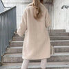 Autumn Long Winter Coat Woman Flannel Coat Women Warm Ladies Fur Teddy Jacket Female Plush Teddy Coat Oversize Outwear