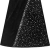 Spring Autumn Women Long Sleeve Velvet Solid Color Diamond Party Evening Long Maxi Dress Dashiki Africa Clothing