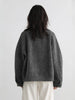 Women Short Woolen Coat Stand Up Twill Texture Single Breasted Ladies Jacket Retro Woman Outwear Autumn Winter