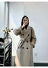 101801 Women Coat Winter Women's Jacket 10% Cashmere 90% Wool Classic Camel Wool Coat
