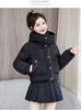 Winter Korean Hooded Bread Jacket Women Parkas Casual Thicke Warm Down Cotton Padded Short Jacket Female Outerwear