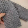 100% Cashmere Cardigan Women's Twist Sweater Lazy Little Gold Button Cashmere Sweater Coat