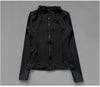 athletic slim fit quick drying zipper running jacket women dryfit outer wear yoga training fitness jacket with thumb hole
