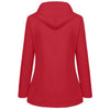Thicken Women Winter Jacket Coat Fleece Hooded Press Button Zipper Outerwear Mid Length Parka Warm Down Jacket