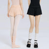 Women's Ballet Shorts High Waist Drawstring Tie Dance Yoga Training Pants