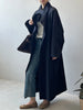 Stand Neck Long Trench Coat Women Spring Casual Turn-down Collar Single-breasted Trench Coat