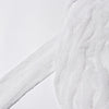 Solid Loose Chic Mini Dresses For Women O Neck Long Sleeve High Waist Temperament Mini Dress Female Style