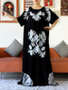 Party Dress Tie-dry Printed Cotton Women Boho Maxi Dress Casual Holiday Party Dresses Indie Folk African Vestidos